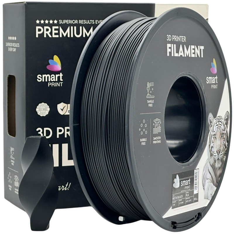 SmartPrint PLA Meta Melns Smart Print