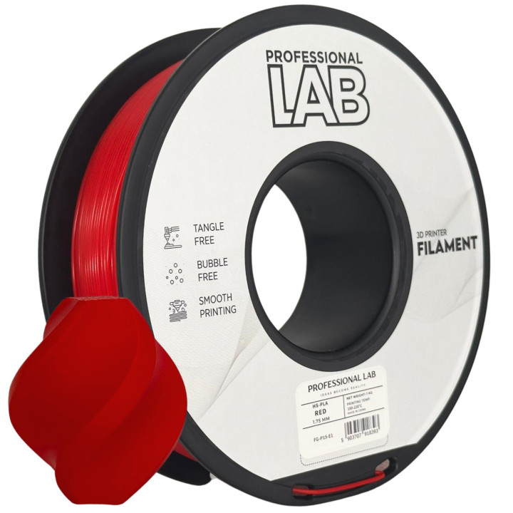 PLA Ātrgaites Sarkans Professional Lab