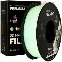 PLA Tumsā Spīdošs (Balts) Smart Print