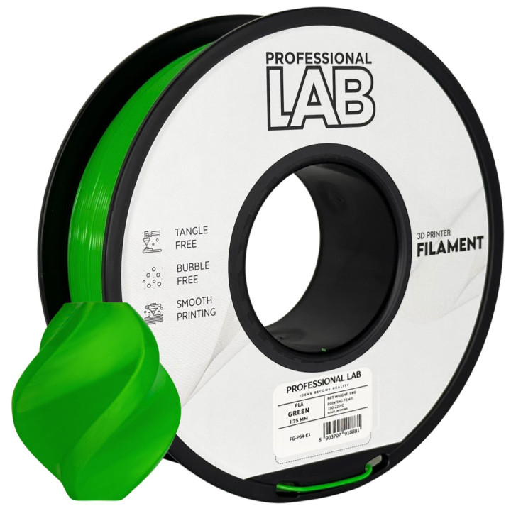 PLA Zaļš Professional Lab