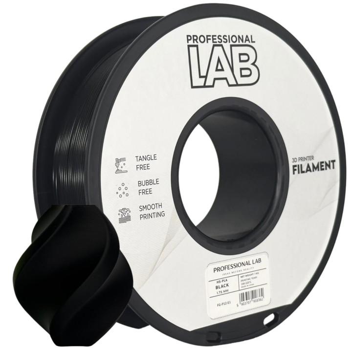PLA High Speed Black Professional Lab