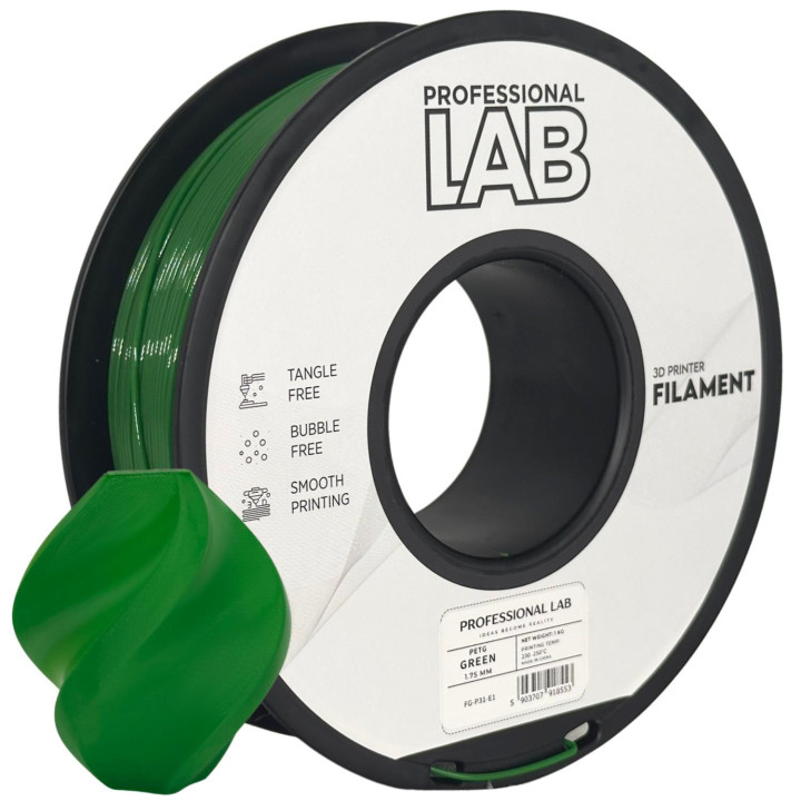 PETG Zaļš Professional Lab