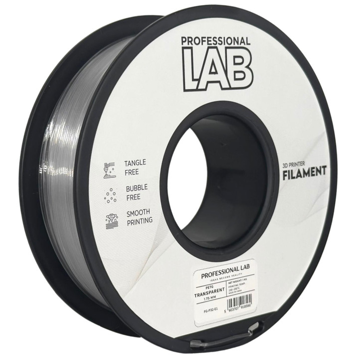 PETG Transparent Professional Lab