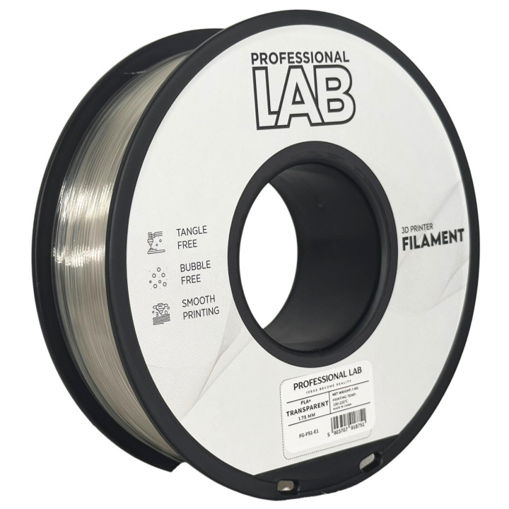 PLA+ Transparent Professional Lab